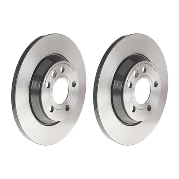 2 brake discs full Ø 294 mm 13.5 mm coated BREMBO for e.g. VW TRANSPORTER