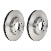2 brake discs ventilated Ø 296 mm 28 mm BREMBO for...