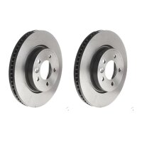 2 brake discs ventilated Ø 317 mm 30 mm BREMBO for...
