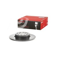 2 brake discs full Ø 278 mm 12 mm coated BREMBO for e.g. ALFA ROMEO 159