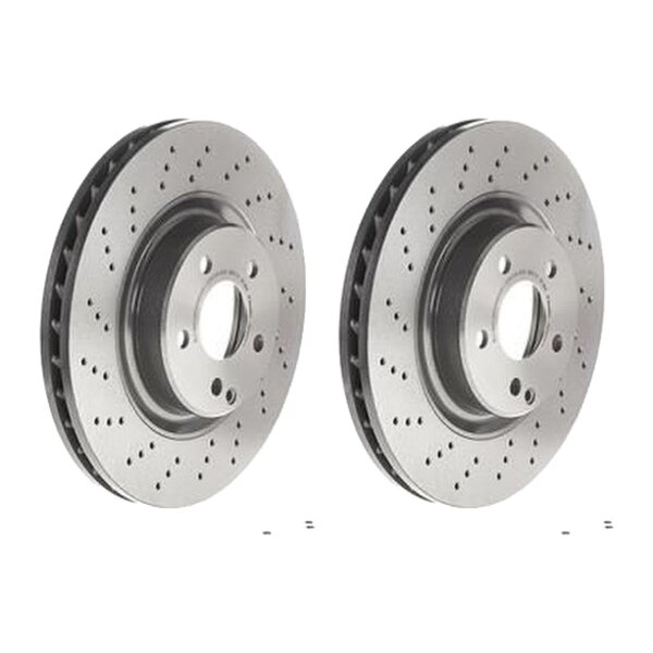 2 Bremsscheiben belüftet Ø 330 mm 32 mm BREMBO für u.a. MERCEDES-BENZ E-KLASSE