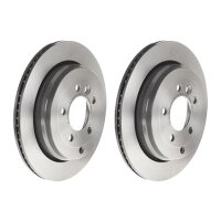 2 brake discs ventilated Ø 325 mm 20 mm BREMBO for...