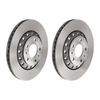 2 brake discs ventilated Ø 310 mm 22 mm coated...