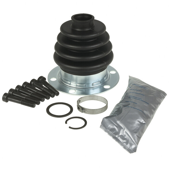 Faltenbalgsatz Antriebswelle Gummi/Metall Ø21mm Gelenkscheibe +Fett LÖBRO