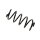 Suspension Spring Front Axle BILSTEIN for e.g. OPEL Astra G CC