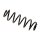Rear suspension spring BILSTEIN B3 series replacement springs for SEAT Toledo II
