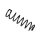 Suspension Spring Rear Axle BILSTEIN for e.g. AUDI A4