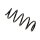 Suspension Spring Front Axle BILSTEIN for RENAULT Espace IV