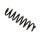 Suspension Spring Rear Axle BILSTEIN for SKODA Octavia II Combi