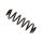 Suspension Spring Rear Axle BILSTEIN for SKODA Octavia II Combi