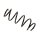 Suspension Spring Front Axle BILSTEIN for e.g. SKODA Roomster