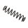 Suspension Spring Rear Axle BILSTEIN for e.g. SKODA Fabia II Combi