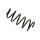 Suspension Spring Front Axle BILSTEIN for e.g. VW Golf III