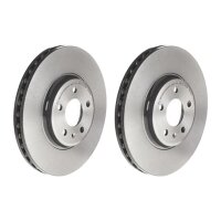 2 brake discs ventilated Ø 320 mm 30 mm coated...