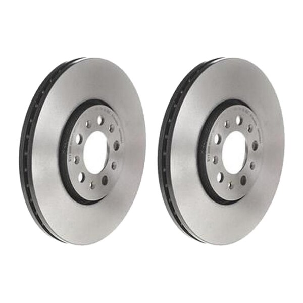 2 Bremsscheiben innenbelüftet Ø 288 mm 25 mm beschichtet BREMBO für u.a. VW BORA