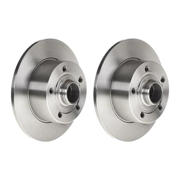 2 Bremsscheiben voll Ø 245 mm 10 mm BREMBO passend für u.a. AUDI A4