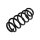 Suspension Spring Front Axle Coil Spring TRISCAN for VW PASSAT and others