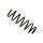 Suspension Spring Rear Axle BILSTEIN for FORD Fiesta VI