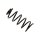 Suspension Spring Rear Axle BILSTEIN for e.g. OPEL Corsa D