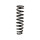 Suspension spring front axle left BILSTEIN B3 for e.g. MAZDA 6 notchback