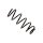 Suspension Spring Front Axle BILSTEIN for e.g. VW Bora