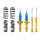Suspension Kit Springs/Shock Absorbers Gas Pressure BILSTEIN for AUDI A3
