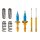 Suspension kit springs dampers gas pressure BILSTEIN B12 Pro-Kit for VW GOLF IV