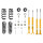 Suspension Kit Springs/Shock Absorbers Gas Pressure BILSTEIN for AUDI A4