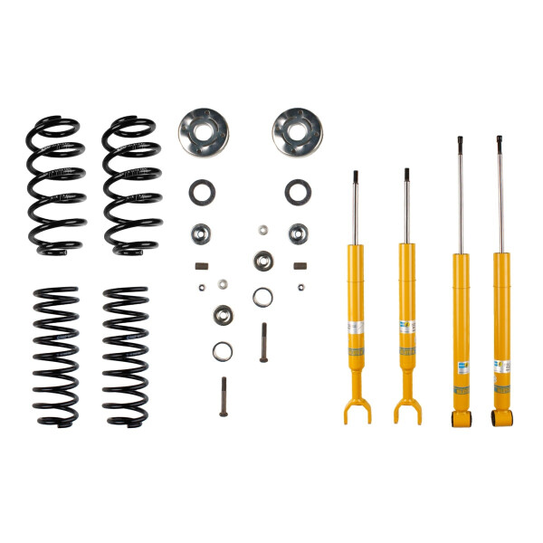 Suspension Kit Springs/Shock Absorbers Gas Pressure BILSTEIN for AUDI A4