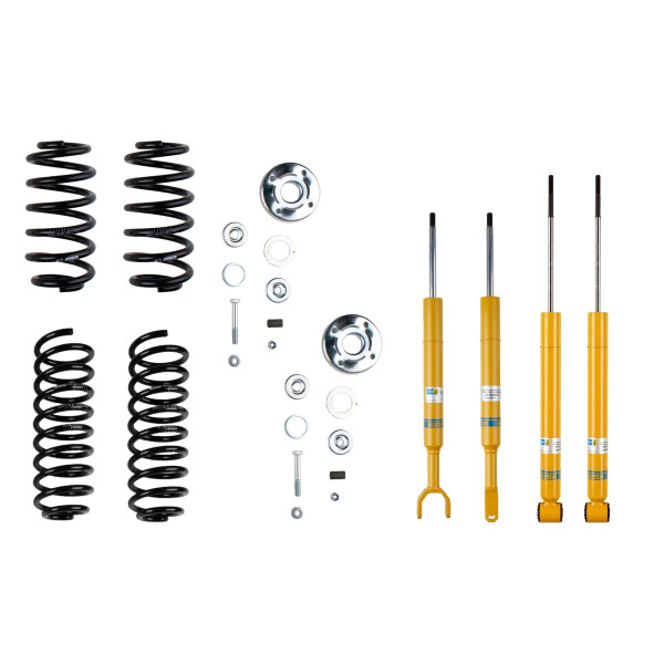 Suspension Kit Springs/Shock Absorbers Gas Pressure BILSTEIN for AUDI A4