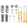 Suspension Kit Springs/Shock Absorbers Gas Pressure BILSTEIN for AUDI A4
