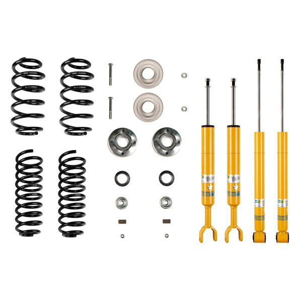 Suspension Kit Springs/Shock Absorbers Gas Pressure BILSTEIN for AUDI A4