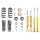 Suspension Kit Springs/Shock Absorbers Gas Pressure BILSTEIN for AUDI A4