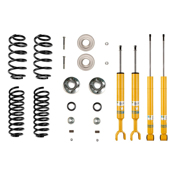 Suspension Kit Springs/Shock Absorbers Gas Pressure BILSTEIN for AUDI A4