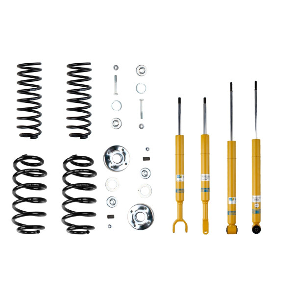 Suspension Kit Springs/Shock Absorbers Gas Pressure BILSTEIN for AUDI A4