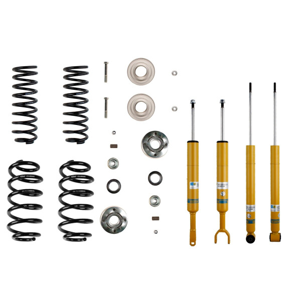 Suspension Kit Springs/Shock Absorbers Gas Pressure BILSTEIN for AUDI A4