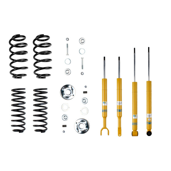 Suspension Kit Springs/Shock Absorbers Gas Pressure BILSTEIN for AUDI A4