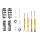 Suspension Kit Springs/Shock Absorbers Gas Pressure BILSTEIN for AUDI A4