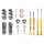 Suspension Kit Springs/Shock Absorbers Gas Pressure BILSTEIN for AUDI A4