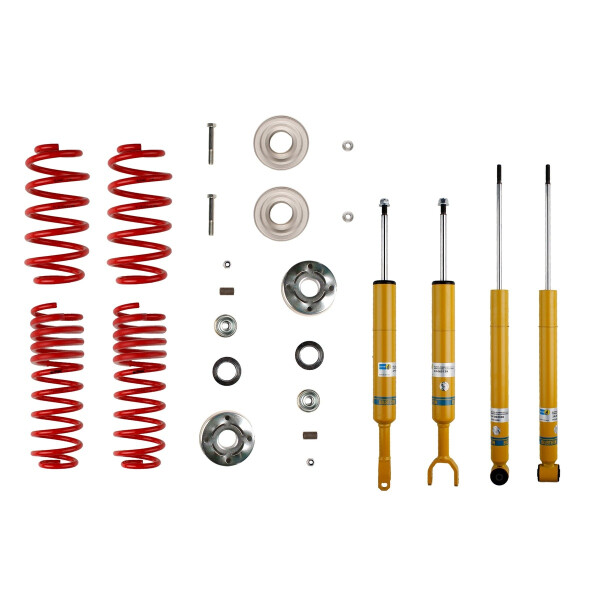 Fahrwerkssatz Federn/Dämpfer Gasdruck BILSTEIN passend für u.a. AUDI A4