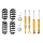 Suspension Kit Springs/Shock Absorbers Gas Pressure BILSTEIN for AUDI A6
