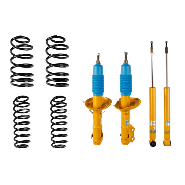 Suspension Kit Springs/Shock Absorbers gas pressure BILSTEIN for SEAT AROSA