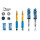 Suspension kit springs dampers gas pressure BILSTEIN B14 PSS for e.g. AUDI A4 B7