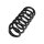 Suspension Spring Rear Axle Coil Spring TRISCAN for AUDI A3 and others