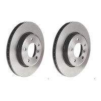 2 brake discs ventilated Ø 300 mm 22 mm coated...