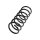 Suspension Spring Front Axle Coil Spring TRISCAN for SAAB 9-3