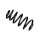 Suspension Spring Rear Axle BILSTEIN for e.g. AUDI A4