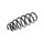 Suspension Spring front axle coil spring TRISCAN for e.g. ALFA ROMEO 159