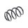 Suspension Spring Front Axle Coil Spring TRISCAN for AUDI A3 and others