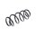 Suspension Spring front axle coil spring TRISCAN for AUDI A6 and others